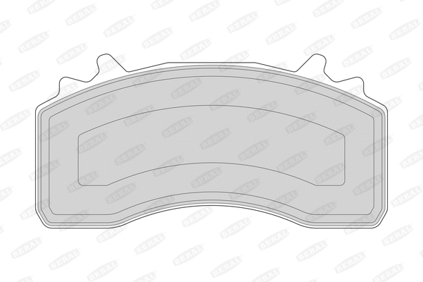 Brake Pad Set, disc brake (2927930504052004)