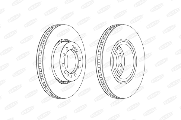 Brake Disc (BCR374A)