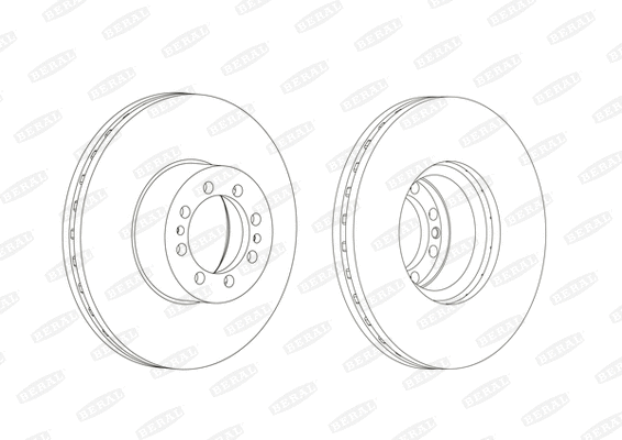 Brake Disc (BCR301A)