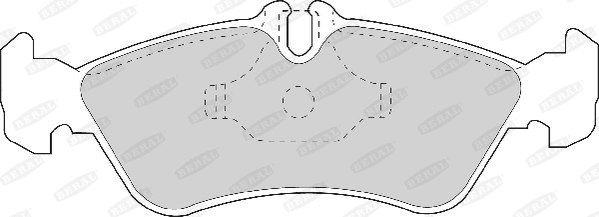 Brake Pad Set, disc brake (2159218804045073)