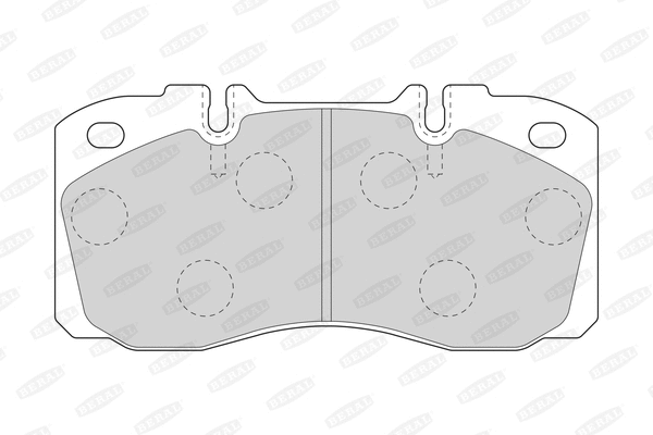 Brake Pad Set, disc brake (2912222004017214)