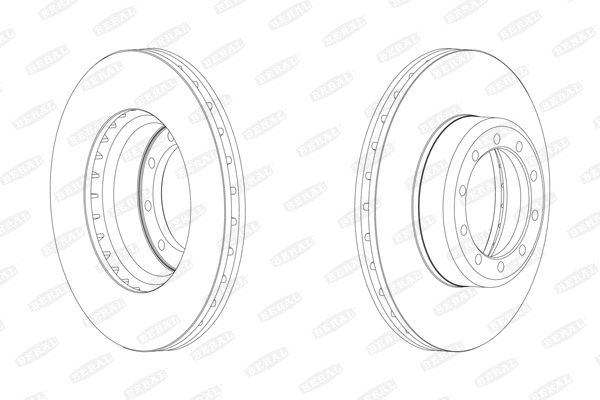 Brake Disc (BCR126A)