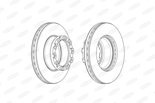 Brake Disc (BCR358A)