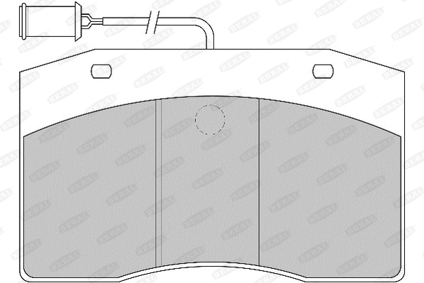 Brake Pad Set, disc brake (2907520004117088)