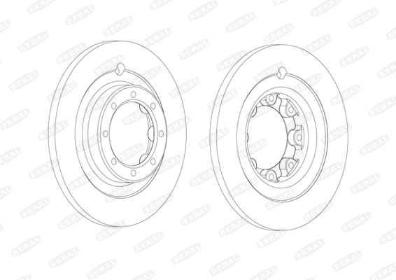Brake Disc (BCR366A)