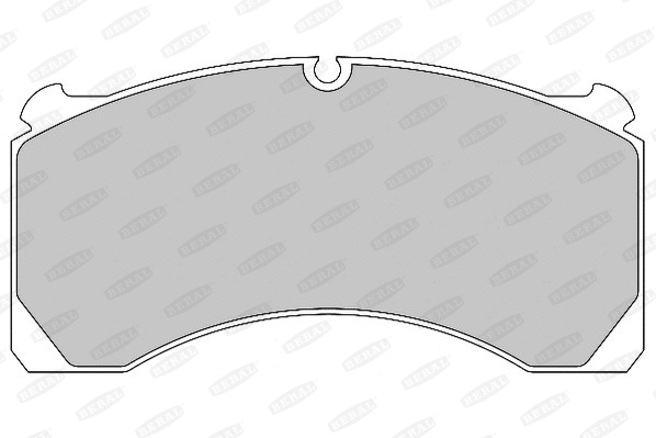 Brake Pad Set, disc brake (2912427404145504)