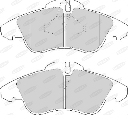 Brake Pad Set, disc brake (2157619004045073)