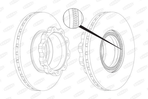 Brake Disc (BCR161A)