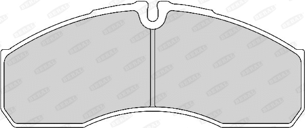 Brake Pad Set, disc brake (2916020304144014)