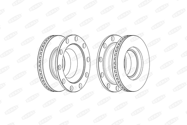 Brake Disc (BCR378A)