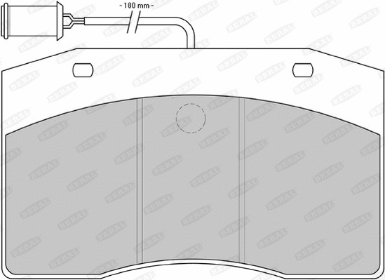 Brake Pad Set, disc brake (2907520004134506)