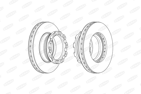 Brake Disc (BCR373A)