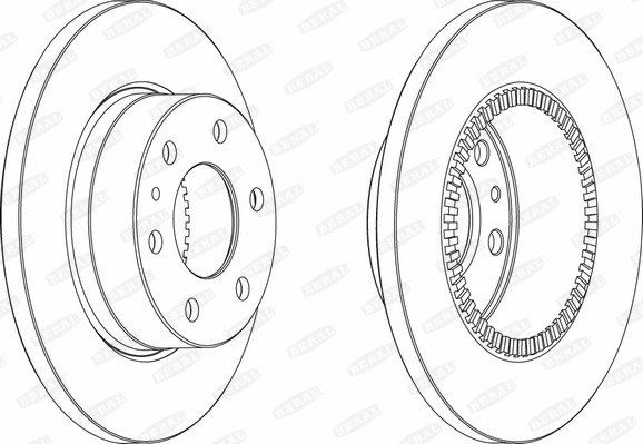 Brake Disc (BCR316A)