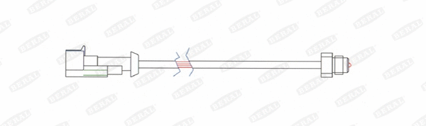 Warning Contact, brake pad wear (FAI207)