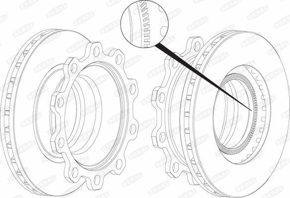 Brake Disc (BCR199A)