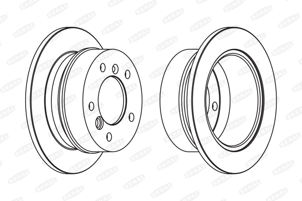 Brake Disc (BCR230A)