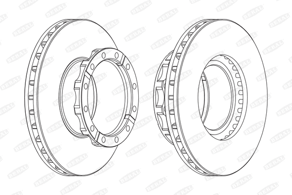 Brake Disc (BCR254A)