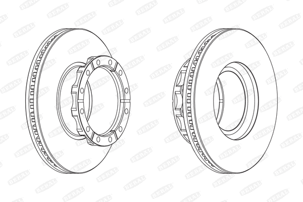 Brake Disc (BCR173A)