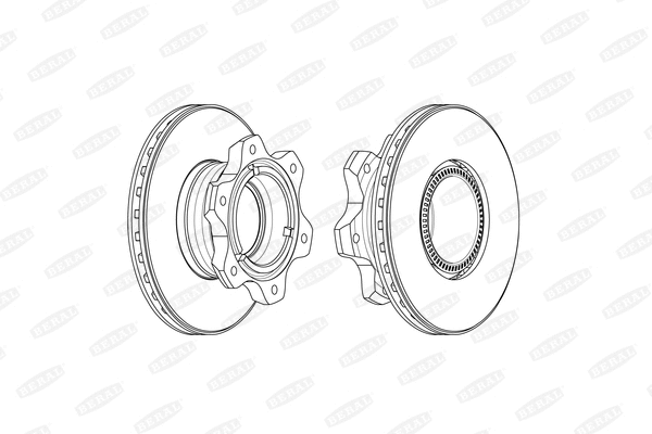 Brake Disc (BCR300A)