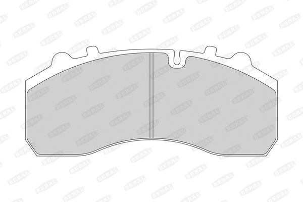 Brake Pad Set, disc brake (2915430004045504)