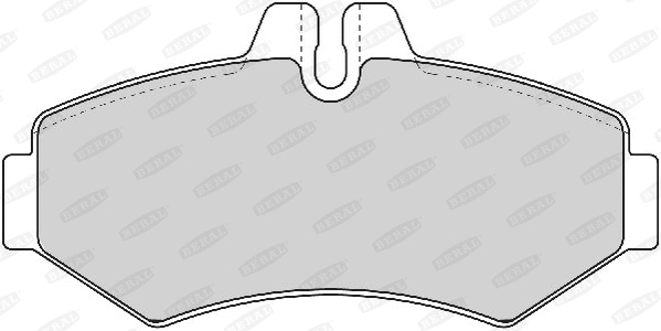 Brake Pad Set, disc brake (2302118604048014)