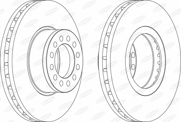 Brake Disc (BCR331A)