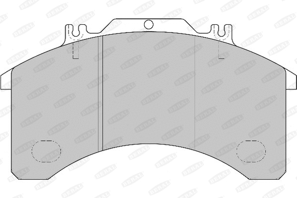 Brake Pad Set, disc brake (2903225004017214)