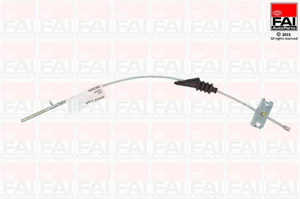 Cable Pull, parking brake (FBC0029)