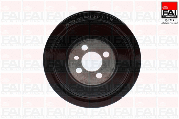 Belt Pulley, crankshaft (FVD1078)