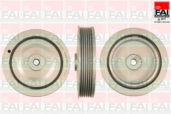 Belt Pulley, crankshaft (FVD1041)