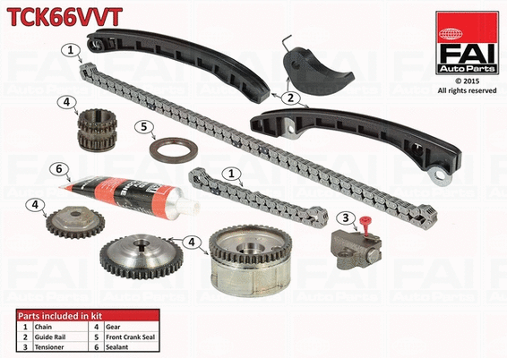 Timing Chain Kit (TCK66VVT)