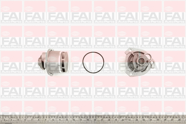 Water Pump, engine cooling (WP6167)