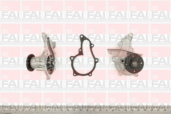 Water Pump, engine cooling (WP6089)