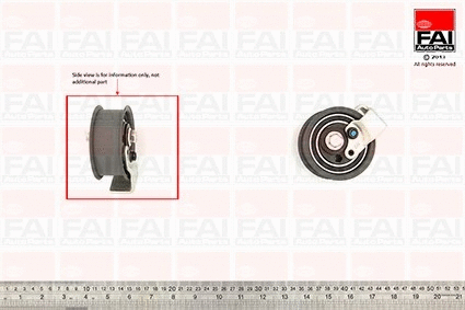 Tensioner Pulley, timing belt (T9525)