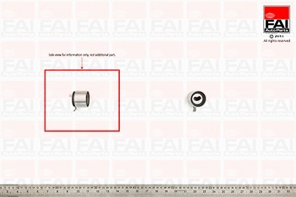 Tensioner Pulley, timing belt (T9267)