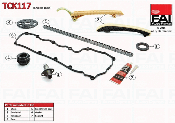 Timing Chain Kit (TCK117)