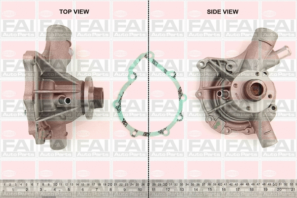 Water Pump, engine cooling (WP6365)