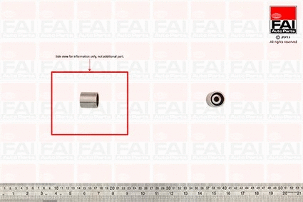 Deflection/Guide Pulley, timing belt (T9344)