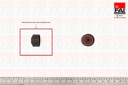 Deflection/Guide Pulley, timing belt (T9421)