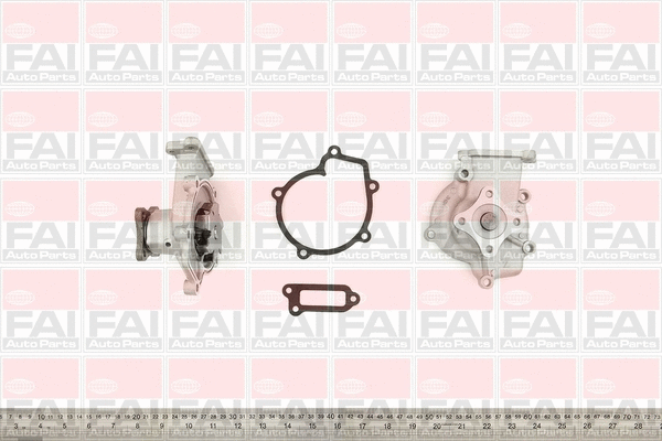 Water Pump, engine cooling (WP2882)