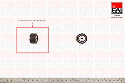 Deflection/Guide Pulley, timing belt (T9271)