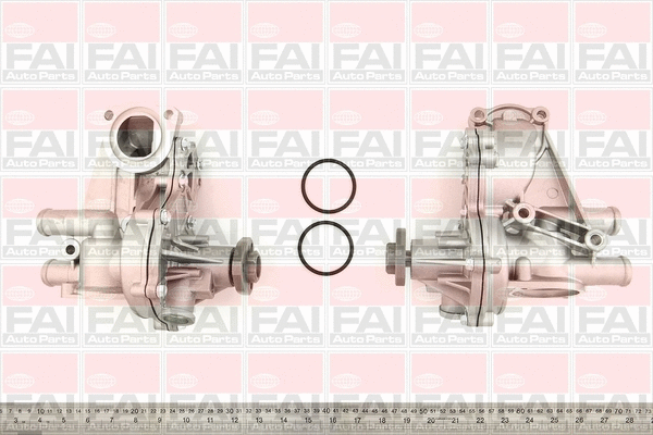 Water Pump, engine cooling (WP3193BH)
