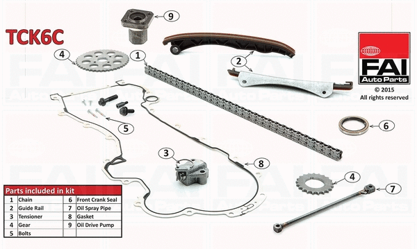 Timing Chain Kit (TCK6C)
