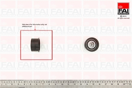 Deflection/Guide Pulley, timing belt (T9503)