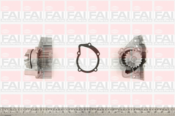 Water Pump, engine cooling (WP6304)