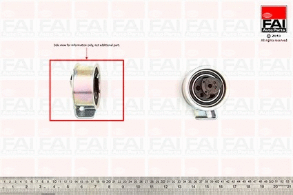 Tensioner Pulley, timing belt (T9361)