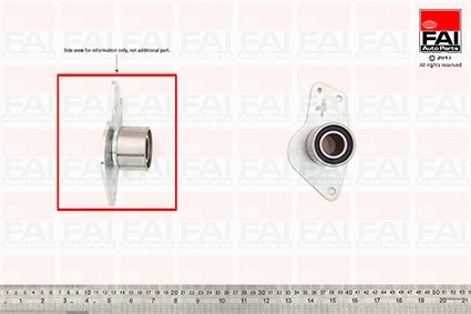 Deflection/Guide Pulley, timing belt (T9334)