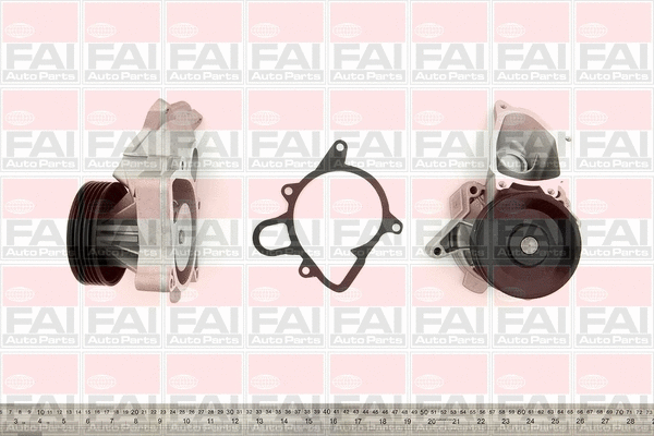 Water Pump, engine cooling (WP6358)