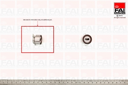 Tensioner Pulley, timing belt (T9297)