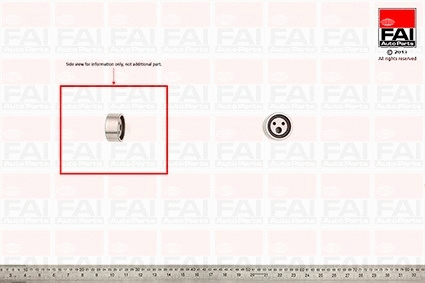 Tensioner Pulley, timing belt (T6085)